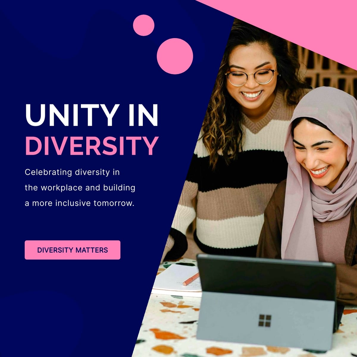 Diversity and Inclusion Linkedin Post Template