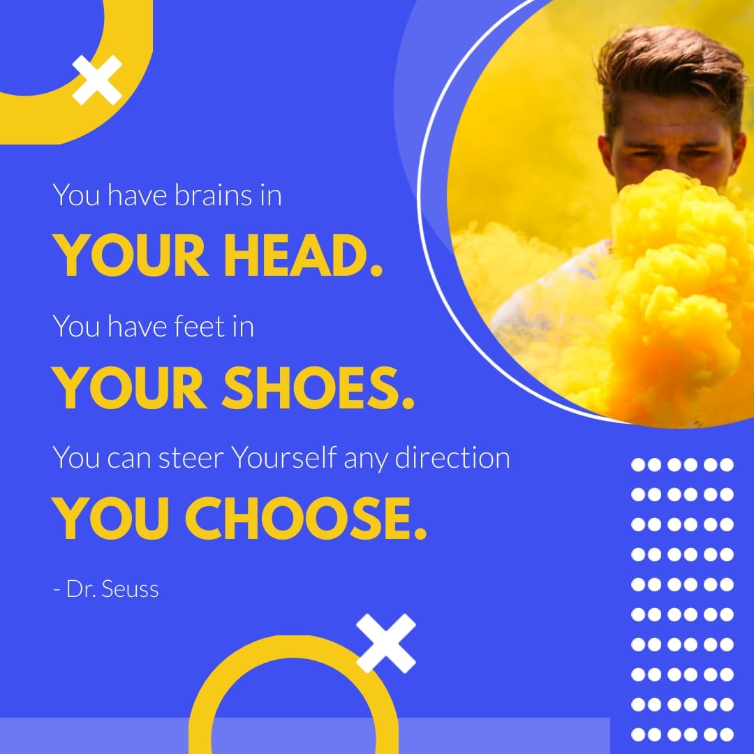 Dr. Seuss Animated Quote Square Template