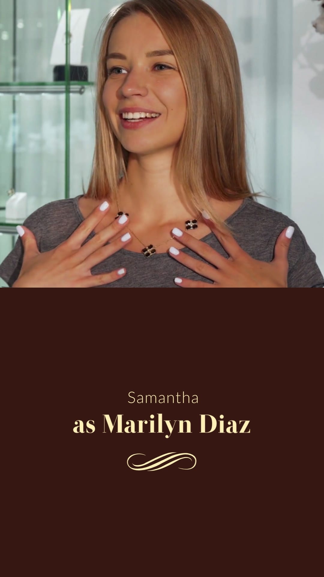 Drama TV Show Credits Video Vertical Template