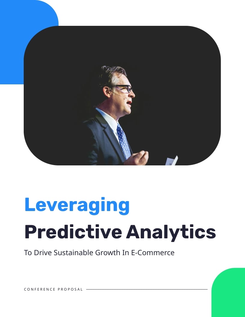 E Commerce Conference Proposal Template