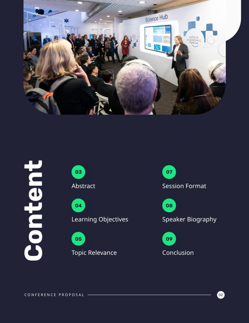 E Commerce Conference Proposal Template - Slide 2 E Commerce Conference Proposal Template - Slide 2