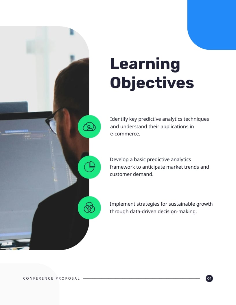 E Commerce Conference Proposal Template - Slide 4 E Commerce Conference Proposal Template - Slide 4