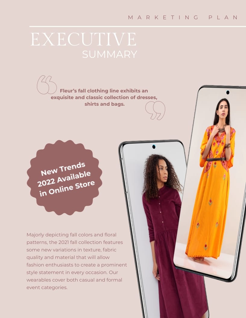 E-Commerce Marketing Plan Template - Slide 2 E-Commerce Marketing Plan Template - Slide 2