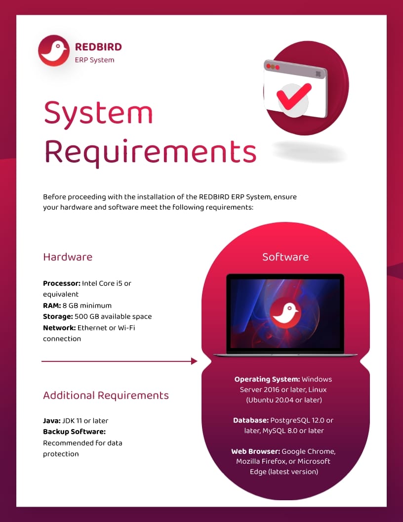 ERP System Installation Instruction Manual