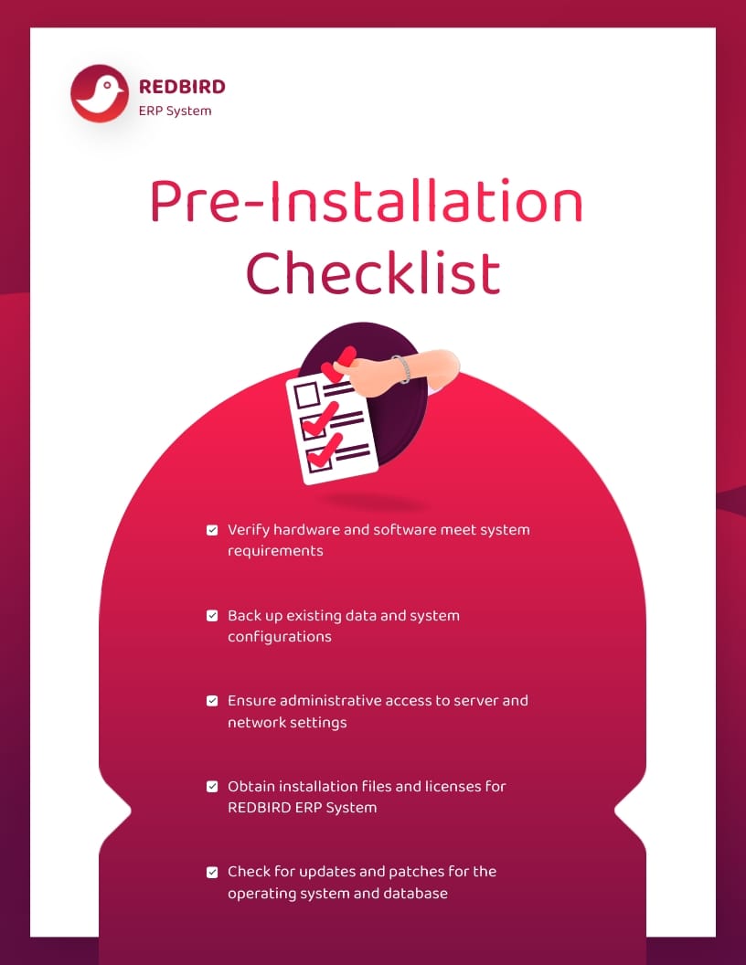 ERP System Installation Instruction Manual