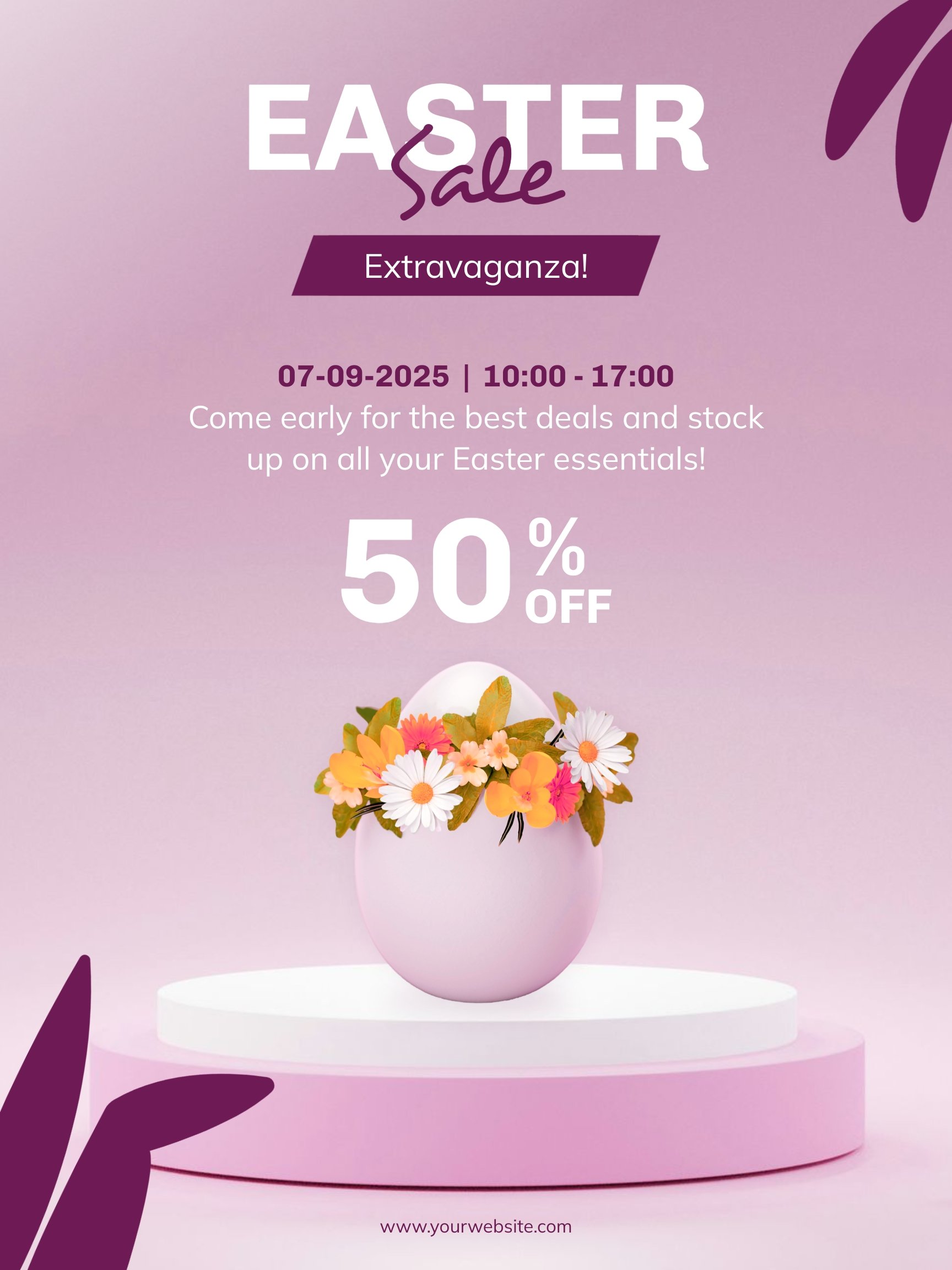 Easter Sale Poster Template Easter Sale Poster Template