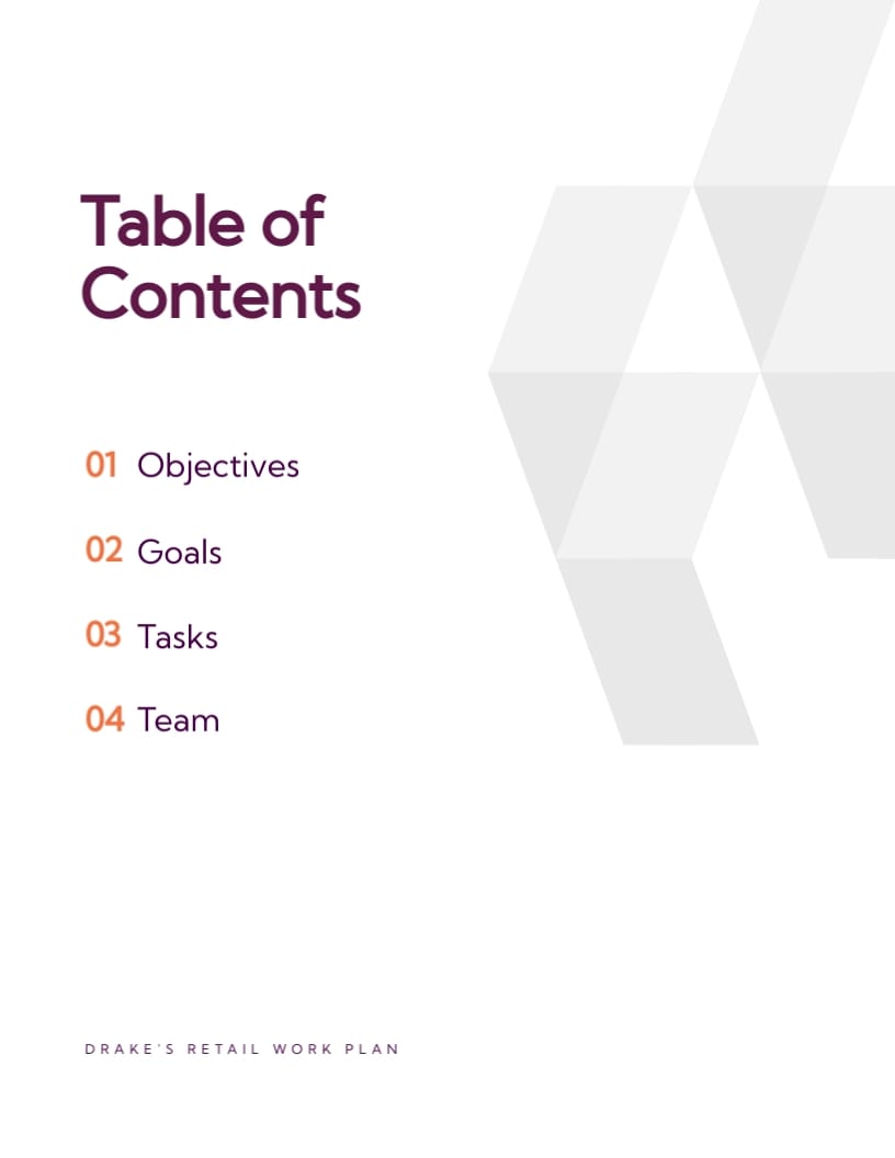 E-commerce Business Owner Work Plan Template - Slide 2 E-commerce Business Owner Work Plan Template - Slide 2