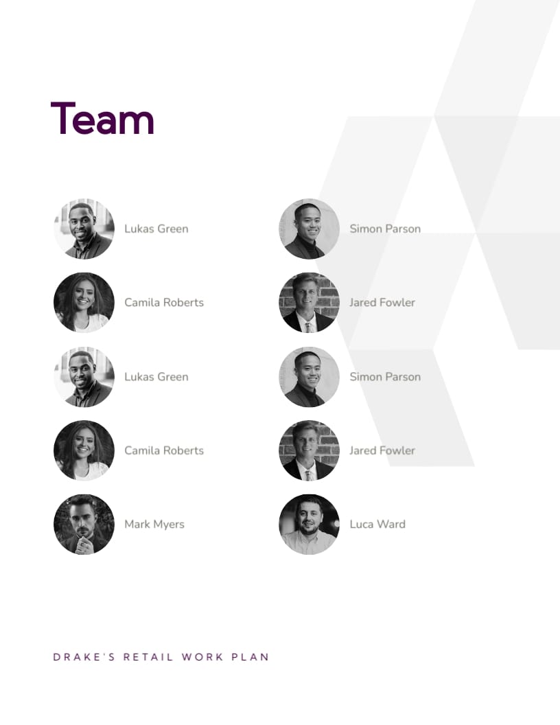 E-commerce Business Owner Work Plan Template - Slide 6 E-commerce Business Owner Work Plan Template - Slide 6