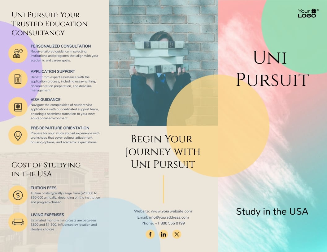 Educational Handout Brochure Template