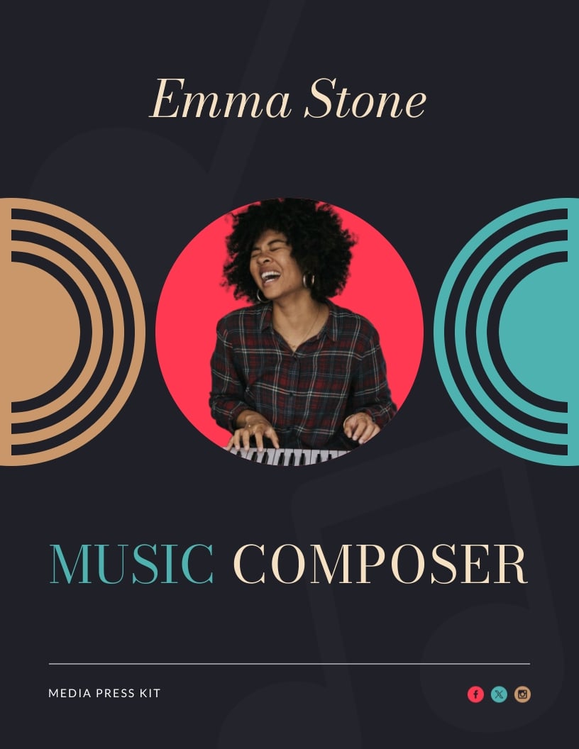 Electronic Press Kit Template