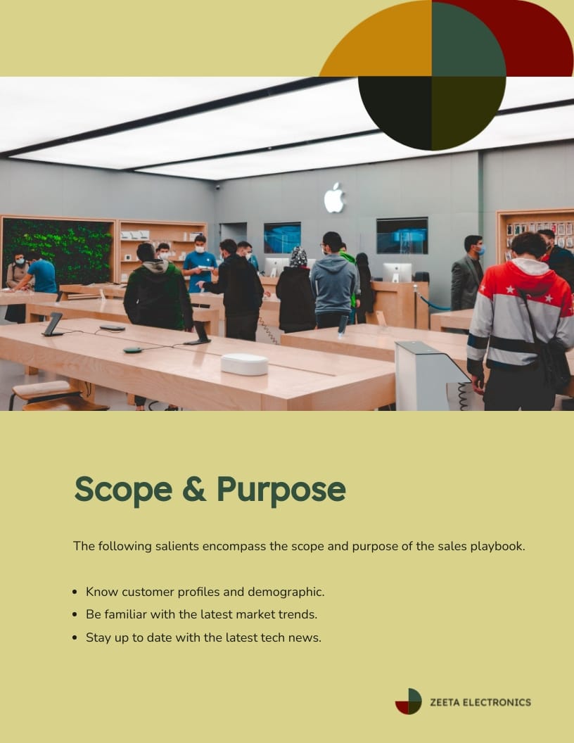 Electronics Store Sales Playbook Template - Slide 4 Electronics Store Sales Playbook Template - Slide 4