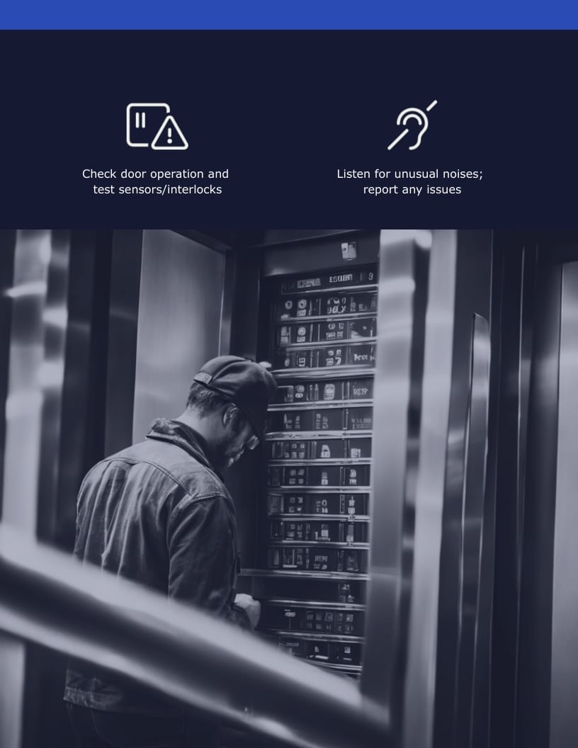 Elevator Instruction Manual Template - Slide 7 Elevator Instruction Manual Template - Slide 7