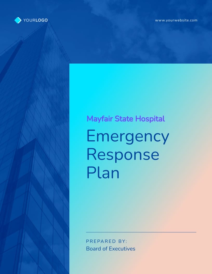 Emergency Response Plan Template