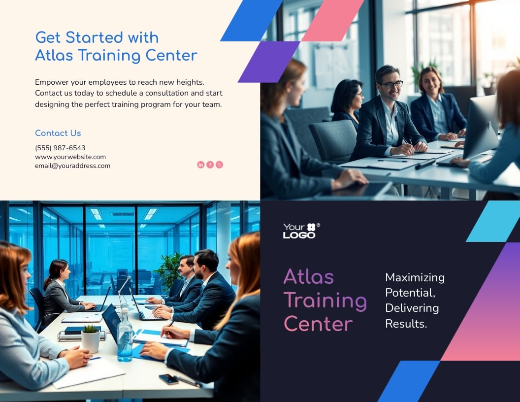 Employee Training Brochure Template