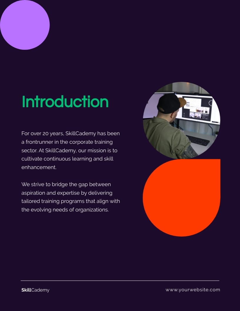 Employee Training Proposal Template - Slide 3 Employee Training Proposal Template - Slide 3