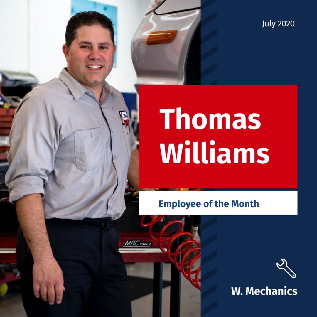 Employee of the Month Animated Square Template