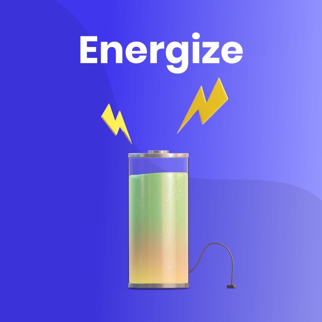 Energize Animated Square Template