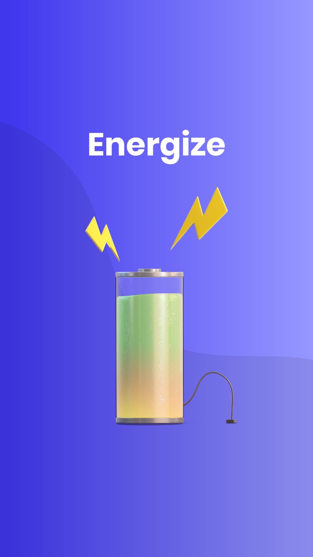 Energize Animated Vertical Template