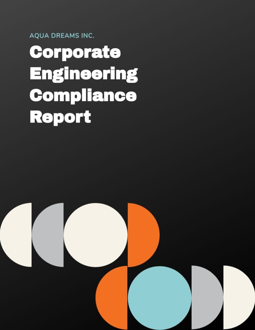 Engineering Compliance Report Template