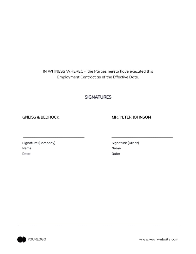 Engineering New Hire Contract Template - Slide 4 Engineering New Hire Contract Template - Slide 4