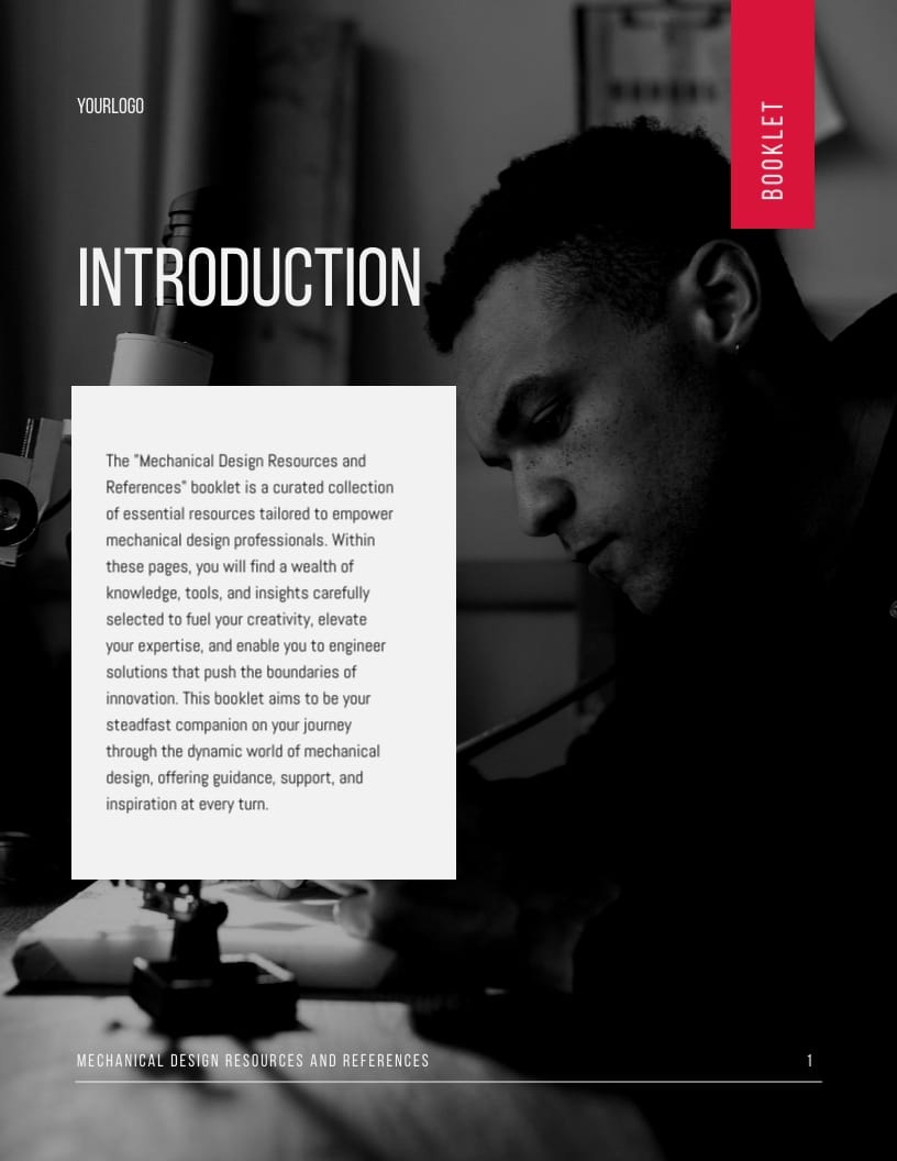 Engineering Resources Booklet Template | Visme