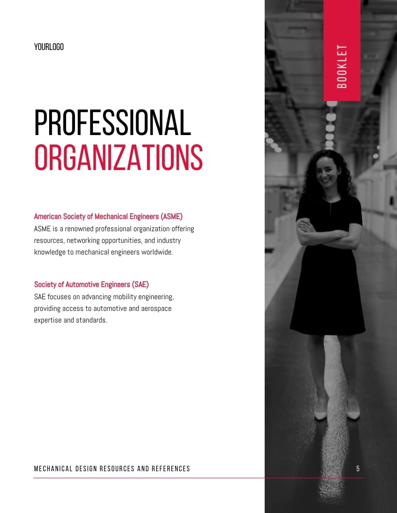 Engineering Resources Booklet Template | Visme