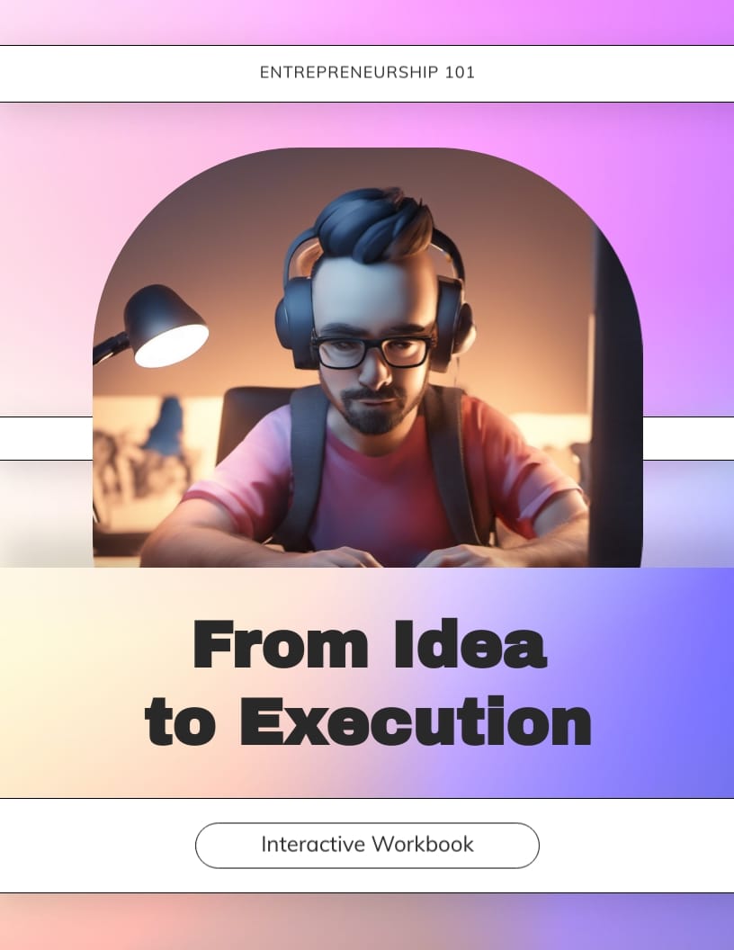 Entrepreneurship Workbook Template