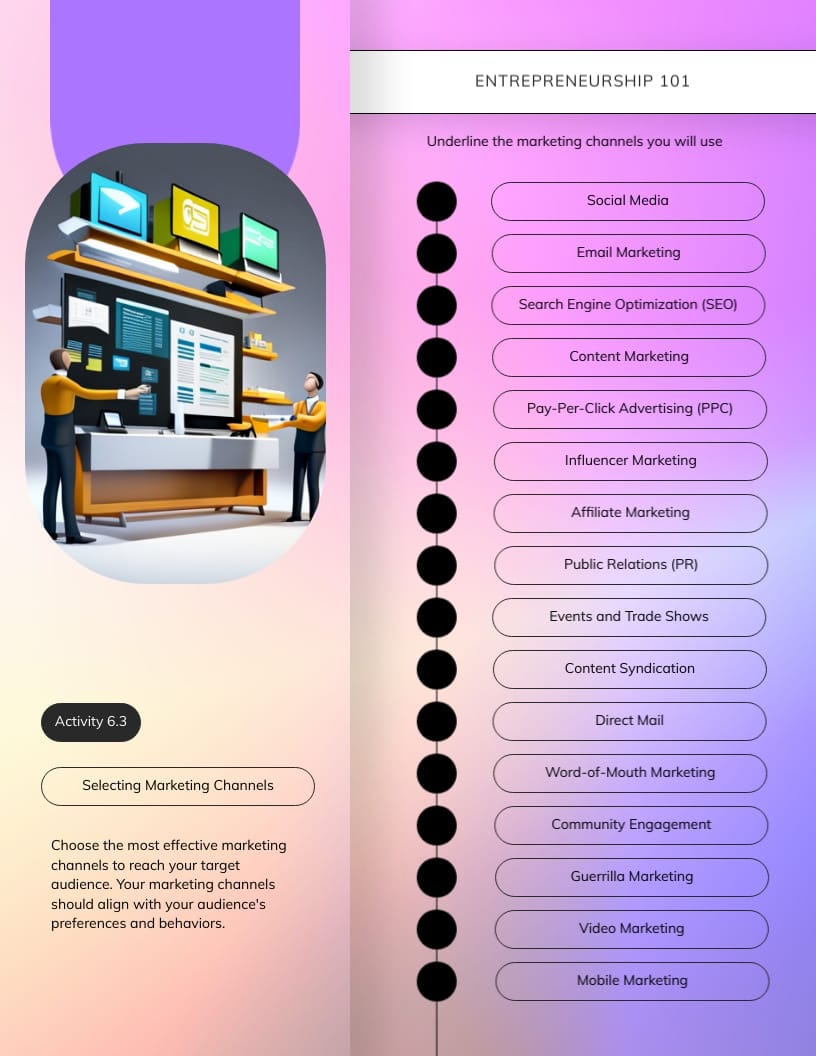 Entrepreneurship Workbook Template - Slide 14 Entrepreneurship Workbook Template - Slide 14