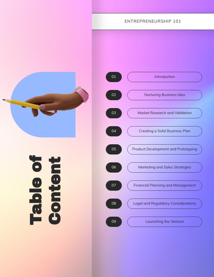 Entrepreneurship Workbook Template - Slide 2 Entrepreneurship Workbook Template - Slide 2