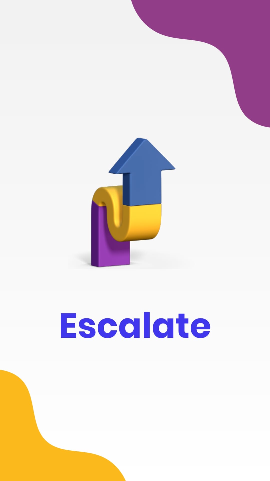 Escalate Animated Vertical Template