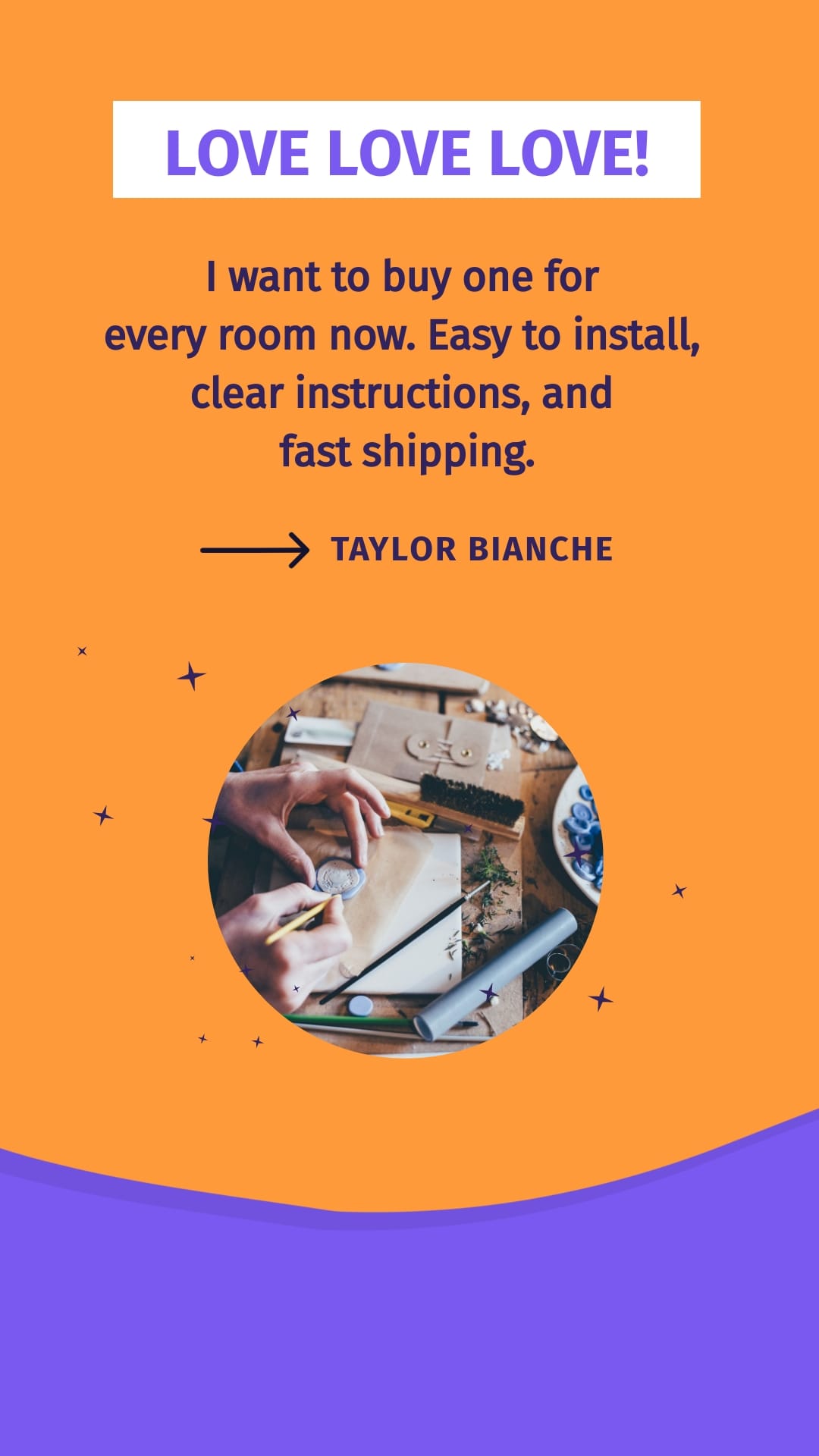Etsy Shop - Video Testimonial Vertical Template