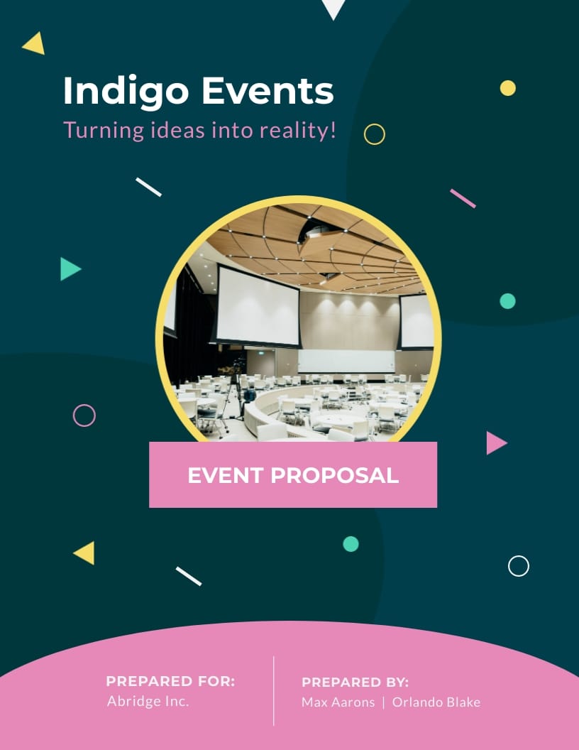 Event Proposal Template