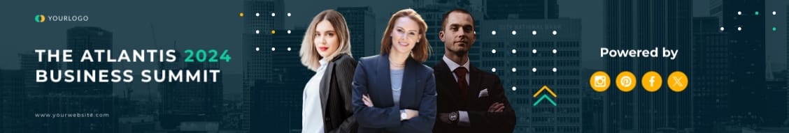 Event Announcement LinkedIn Header Template