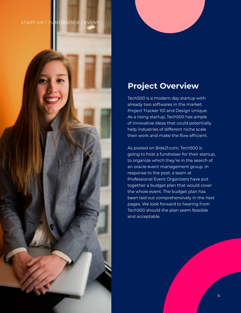 Event Budget Proposal