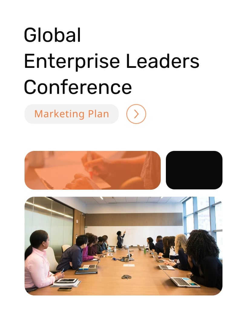 Event Launch Marketing Plan Template