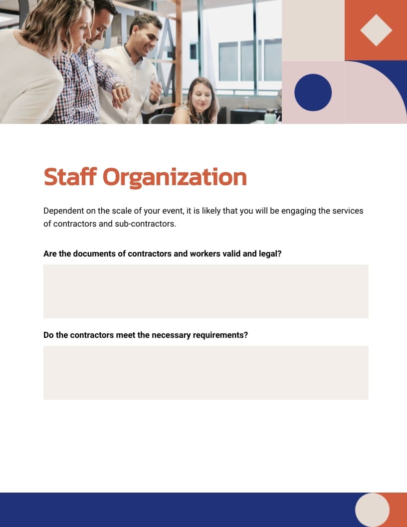 Event Management Workbook Template - Slide 15 Event Management Workbook Template - Slide 15