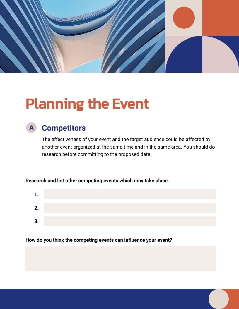 Event Management Workbook Template | Visme
