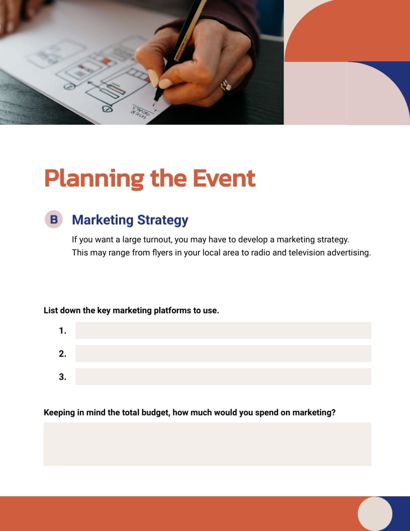 Event Management Workbook Template - Slide 6 Event Management Workbook Template - Slide 6