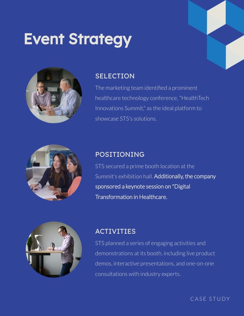 Event Marketing Case Study Template | Visme