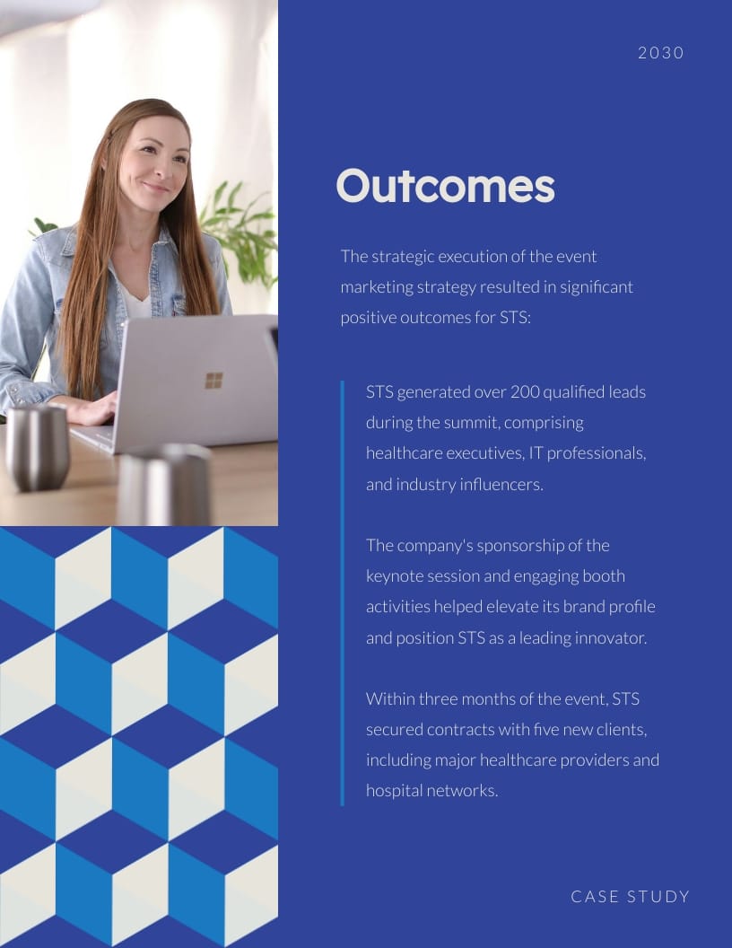 Event Marketing Case Study Template | Visme