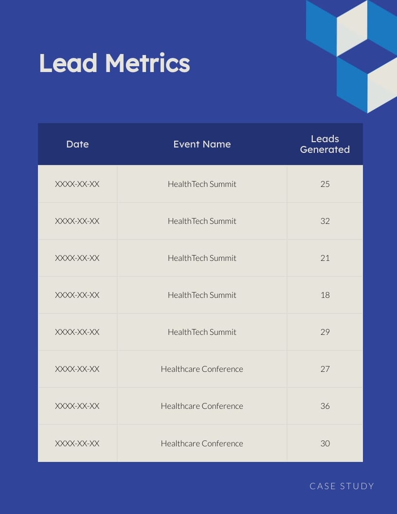 Event Marketing Case Study Template | Visme