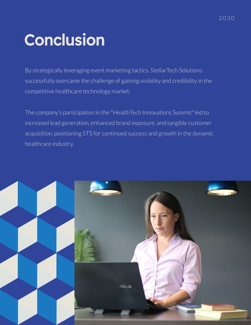 Event Marketing Case Study Template - Slide 9 Event Marketing Case Study Template - Slide 9