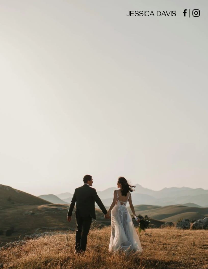 Event Planner Portfolio Template - Slide 2 Event Planner Portfolio Template - Slide 2