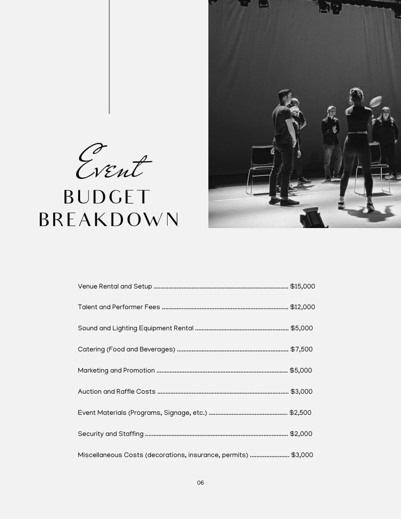 Event Planner Proposal Template | Visme