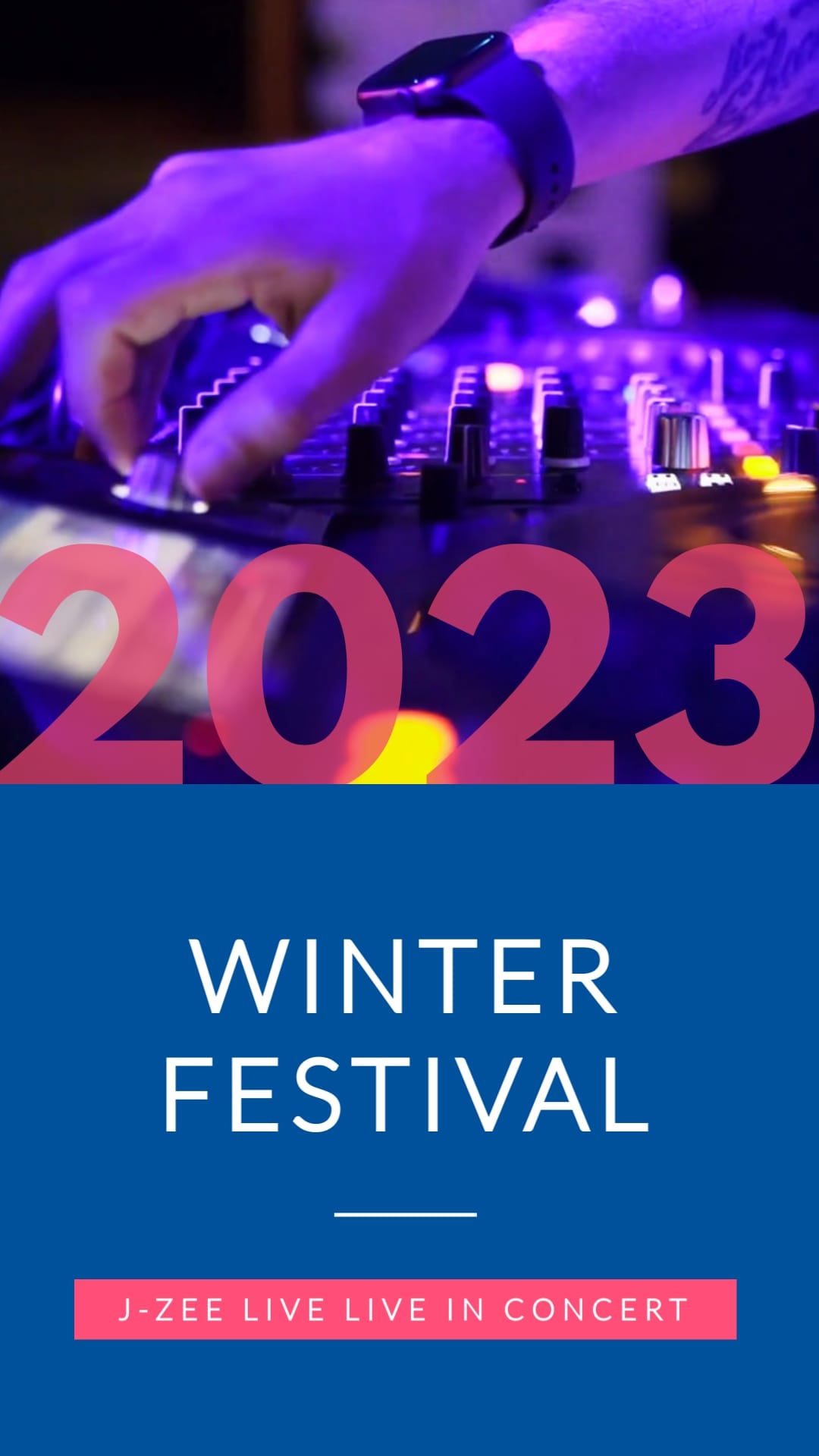 Event Promo Ad Vertical Template