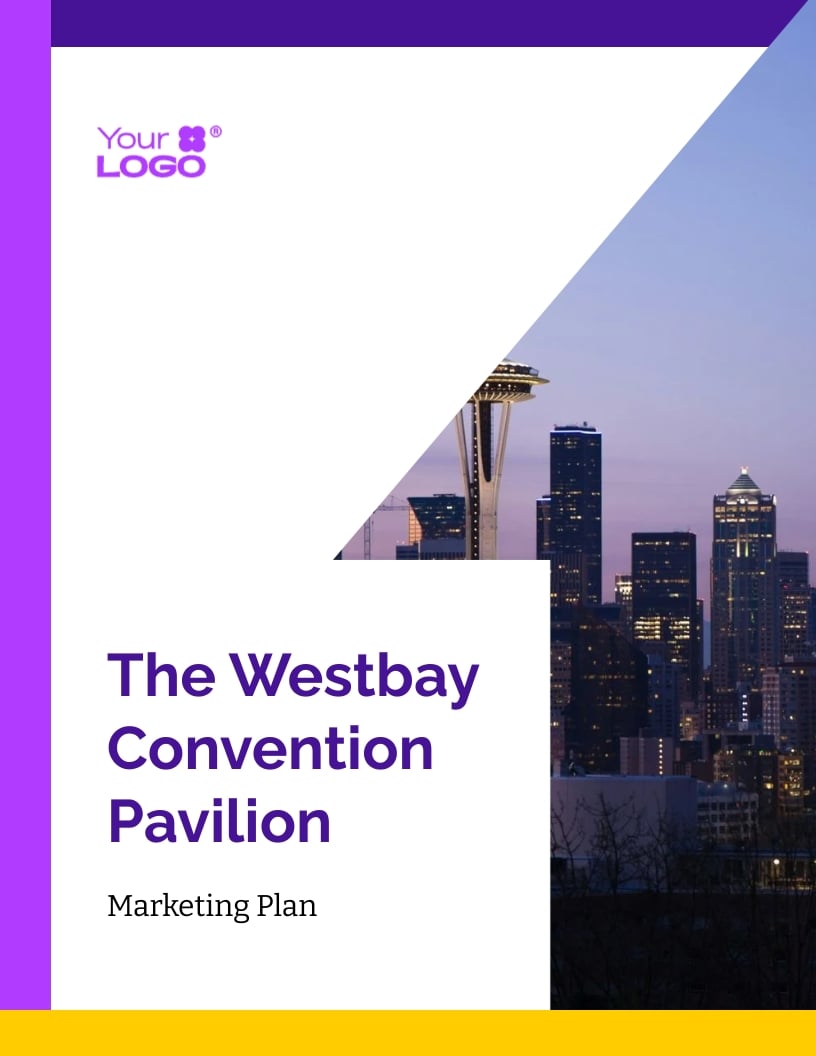 Event Venue Marketing Plan Template