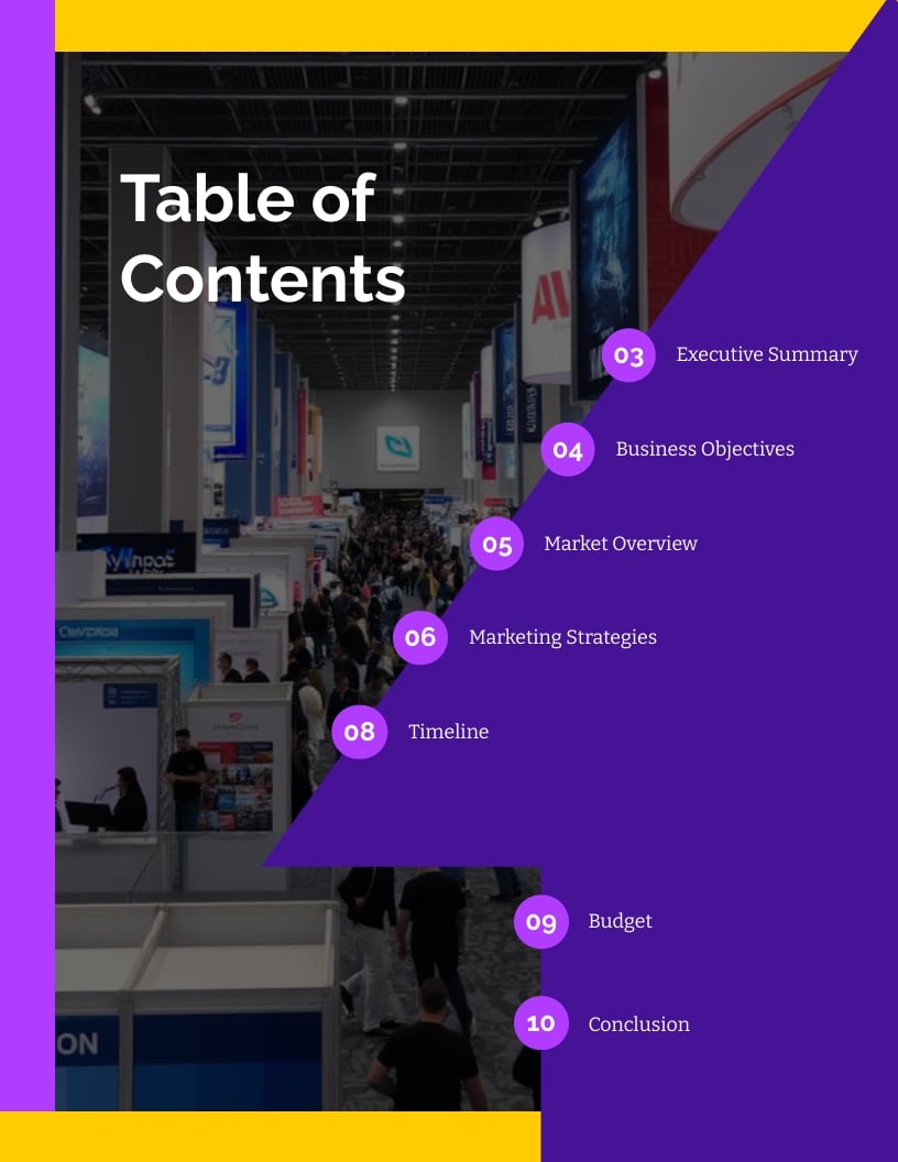 Event Venue Marketing Plan Template - Slide 2 Event Venue Marketing Plan Template - Slide 2