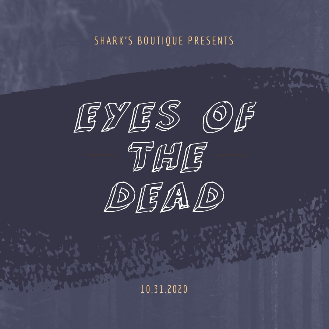 Eyes of the Dead Horror Blog Graphic Medium Template