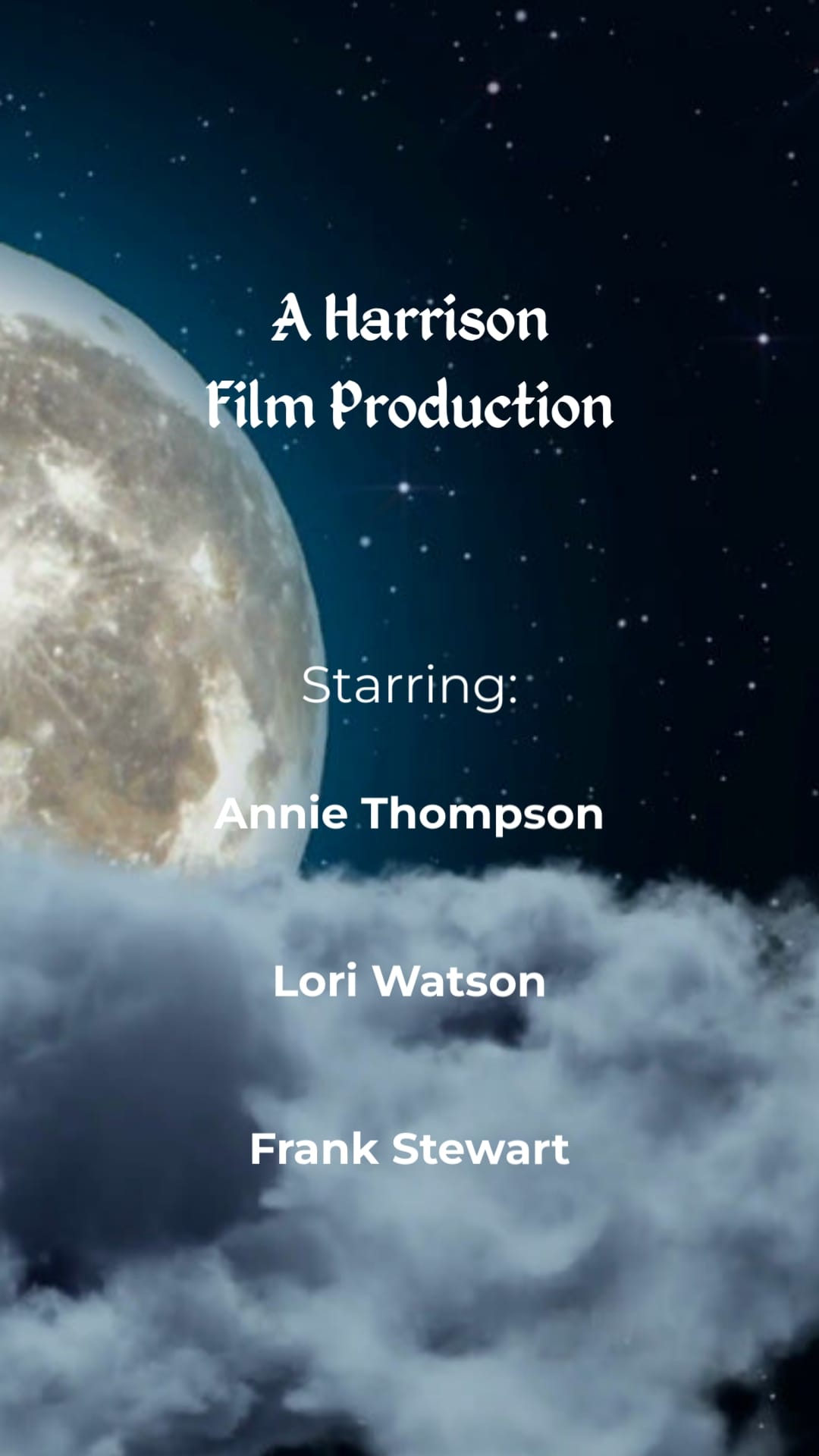 Fantasy Film Credits Video Vertical Template