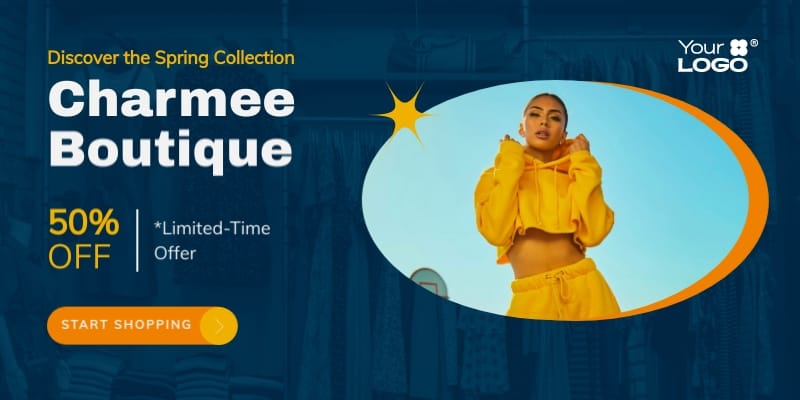 Fashion Boutique Blog Graphic Template